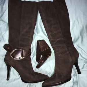 ANTONIO MELANI Brown knee high boots